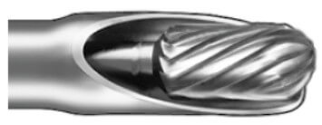 26-left-helix-barrel-bur-12-flute